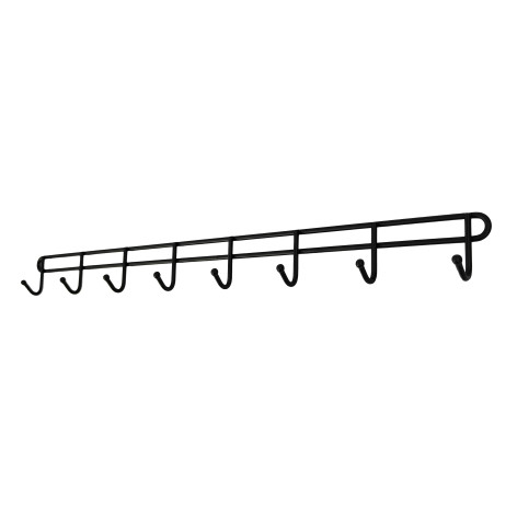 Держатель металлический для кухонных аксессуаров 8 крючков навесной MR-04 Mallony