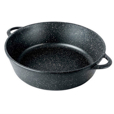 Жаровня алюминиевая  4 л 28х9,5 см Универсальная Гранит Горница