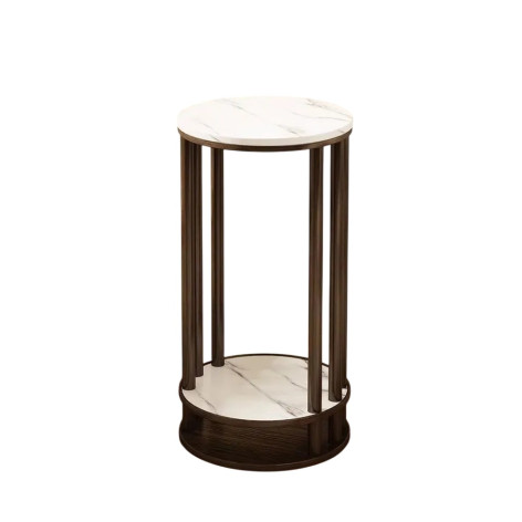 Подставка металлическая для цветов 300*300*700 мм 2 полки в ассортименте KD119 Baizheng