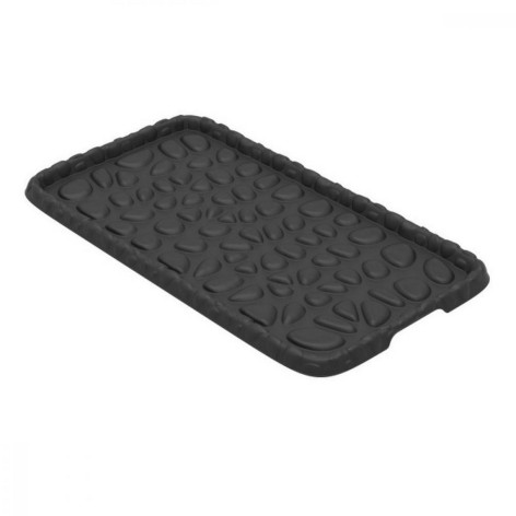 Поддон пластиковый для обуви Камни 712х392х25 мм черный