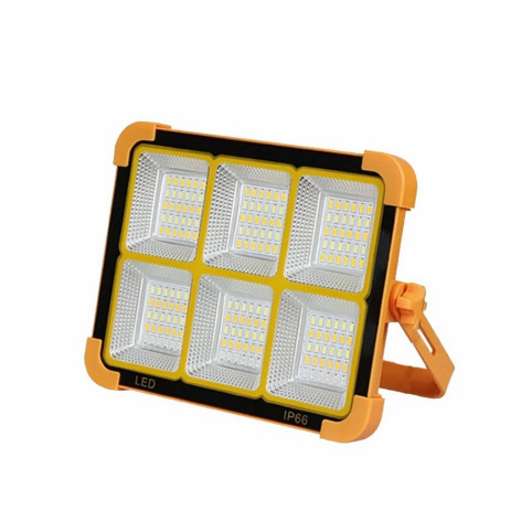 Фонарь-прожектор 22.5*17.5*5 см 100 Вт солнечная батарея аккумуляторный XJ-D06 Baizheng