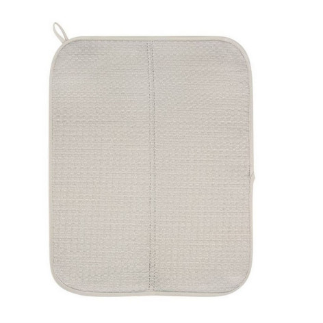 Коврик для сушки посуды микрофибра 45х35 см серый Skandi Рыжий Кот