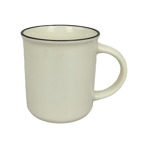 Кружка фарфоровая 350 мл полосатый в ассортименте бело-черный Baizheng Кружка фарфоровая 350 мл полосатый в ассортименте бело-черный Baizheng