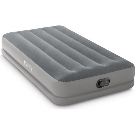 Матрас надувной 191*99*30 см встроенный насос USB Twin Dura-Beam Prestige Intex