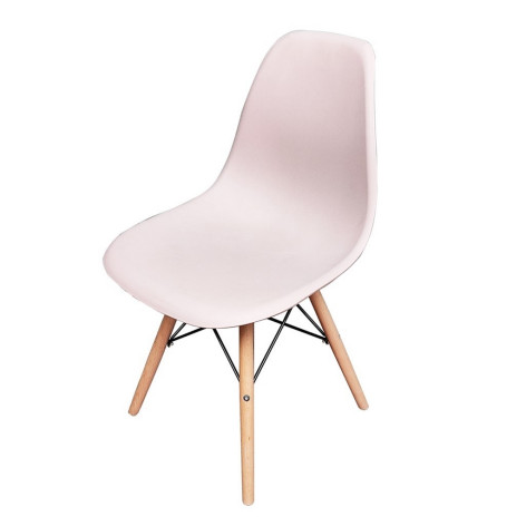 Стул полипропилен до100 кг бежевый Eames