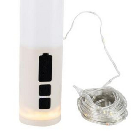 Фонарь кемпинговый 21,5*4,8 см 1200 мАч светодиод гирлянда 10 м 6 режимов освещения Baizheng