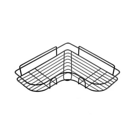 Полка металлическая для ванной 1 ярусная 30.5х10.2х4 см на смеситель белый Baizheng