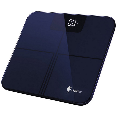 Весы напольные электронные стекло 150 кг дисплей 35,6 мм память на 12 чел черный First