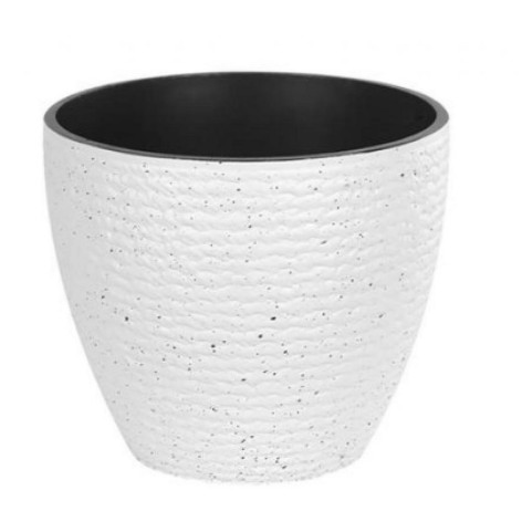 Горшок пластиковый 4,1 л 20*18*17 см белый Baizheng