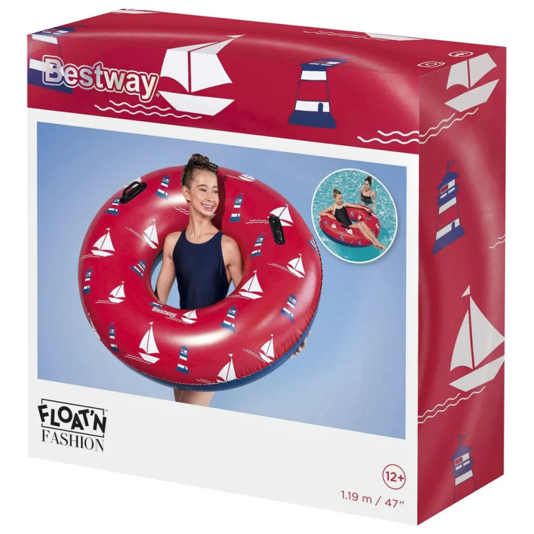 Рисунок Круг для плавания 119 см Морское путешествие BestWay