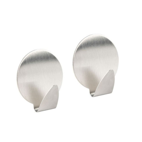 Набор металлических крючков 2 шт самоклеящиеся 4х3,5 см Круг Рыжий кот Набор металлических крючков 2 шт самоклеящиеся 4х3,5 см Круг Рыжий кот