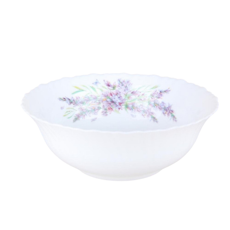 Салатник стеклокерамический  20 см 1200 мл Lavender Коралл