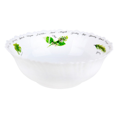 Салатник стеклокерамический  20 см 1200 мл Verdi Коралл