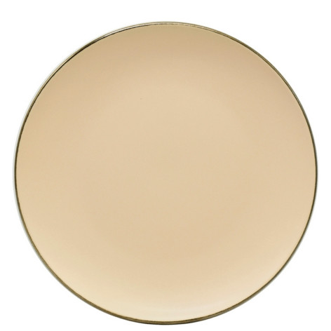 Тарелка керамическая обеденная 26 см Latte Коралл