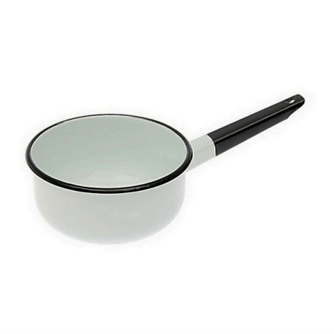 Ковш эмалированный 1,5 л без крышки светлый Стальэмаль