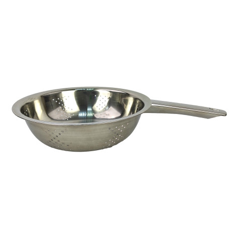 Уценка! Дуршлаг из нерж стали d-24 см нерж сталь ручка стальной Сталь Baizheng