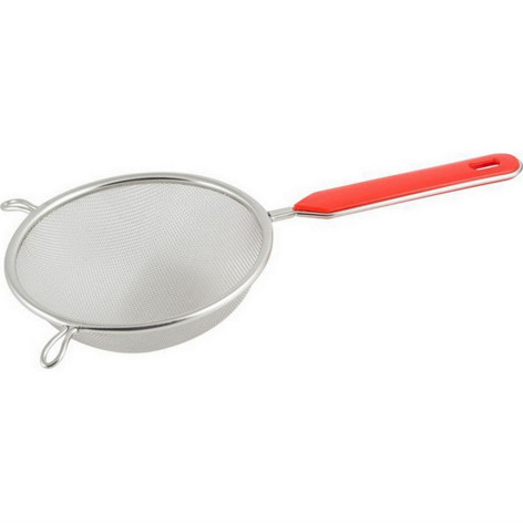 Сито нержавеющая  сталь 14 см ячейка 1 мм пластиковая ручка Tagliatelle Mallony