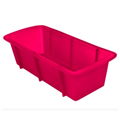 Форма силиконовая для выпечки 24*11*6,5 см кекс прямоугольная Roseo Mallony