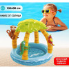 Мини снимок Игровой центр 102*86 см Тропический остров Intex