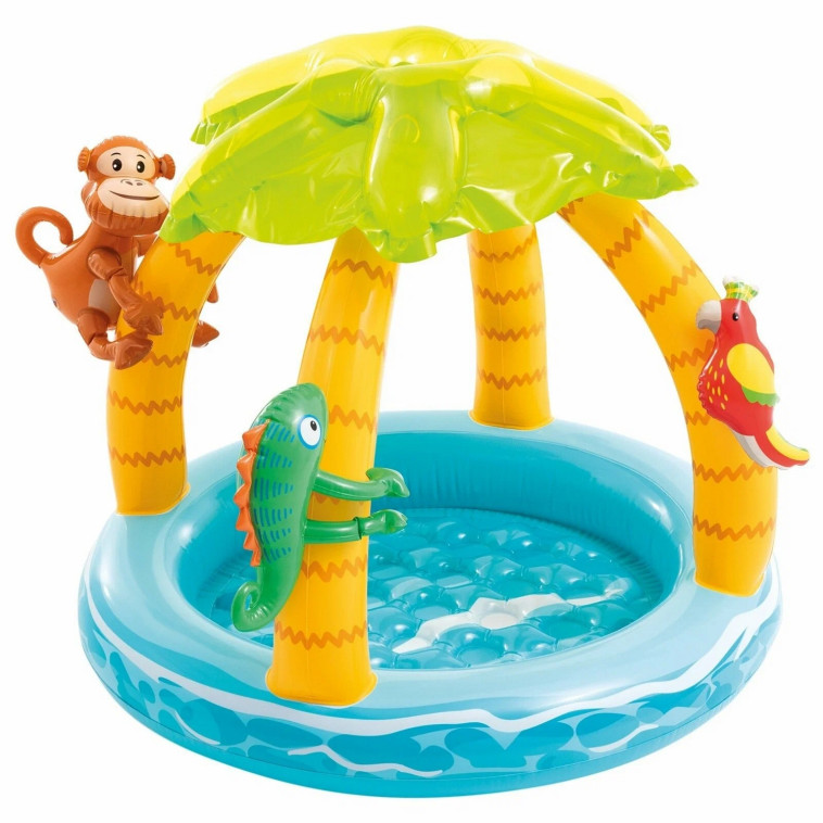 Игровой центр 102*86 см Тропический остров Intex