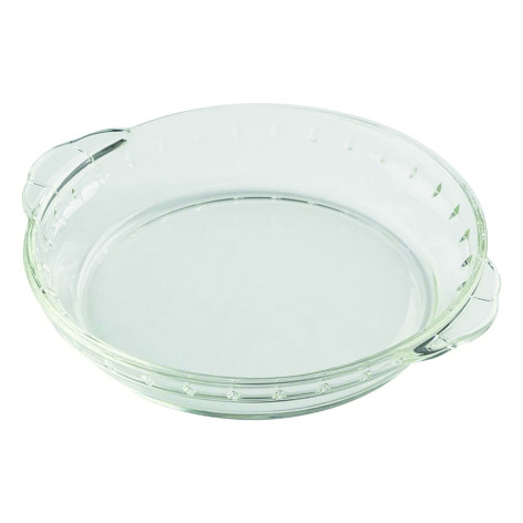 Блюдо стеклянное для запекания 1000 мл круглое с ручками Camilla Mallony