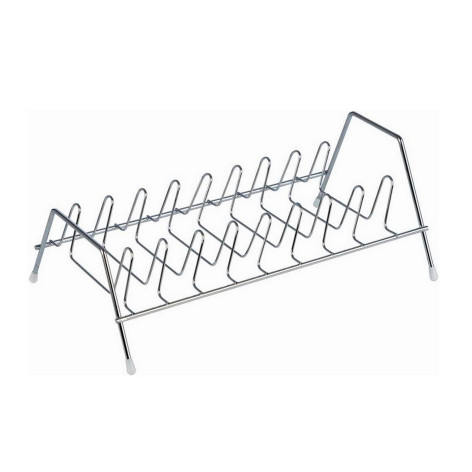 Сушилка металлическая для посуды 25х15х10 см 8 тарелок W4169C Рыжий Кот