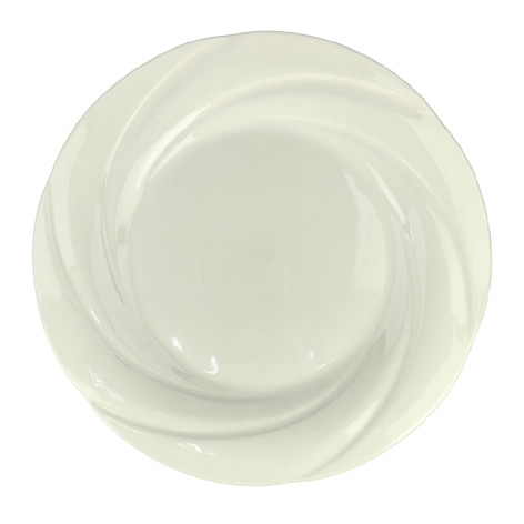 Блюдо керамическое  20 см ромашка белый Общепит Коралл