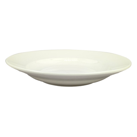 Тарелка фарфоровая суповая 20 см 250 мл Общепит Коралл