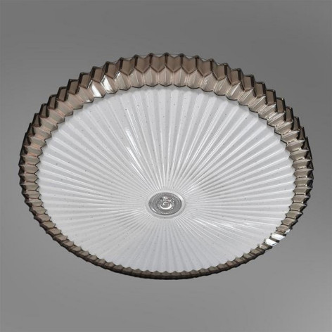 Светильник потолочный светодиодный 50*7см 36Вт 3600Лм 15м2 пульт золото Baizheng