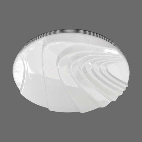 Светильник потолочный светодиодный 50*8см 36Вт 3600Лм 15м2 пульт белый Baizheng