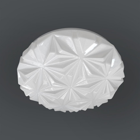 Светильник потолочный светодиодный 50*8см 36Вт 3600Лм 15м2 пульт белый Baizheng