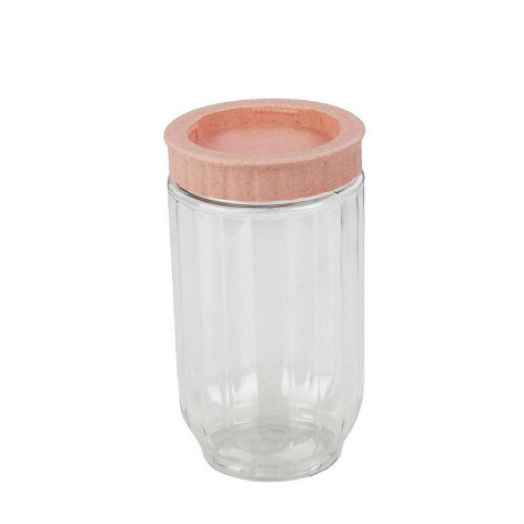 Банка пластиковая для сыпучих продуктов  1,1 л пластиковая крышка 8011 Baizheng Банка пластиковая для сыпучих продуктов  1,1 л пластиковая крышка 8011 Baizheng