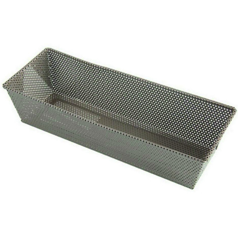 Форма металлическая 26х11,5х7,5 см для выпечки прямоугольная сетчатая Baizheng