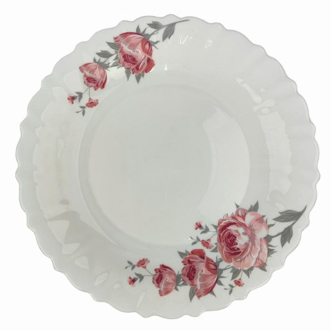 Тарелка стеклокерамическая обеденная 25 см RDP250-312 Ronika Parsopal