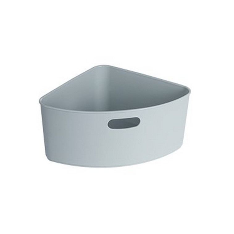 Корзина пластиковая  3,8 л 289*220*121 мм серая мистерия Agraba Berossi