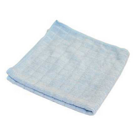 Салфетка микрофибра 30х30 см 250 гp/м² вафельная универсальная голубой M-03 Рыжий кот Салфетка микрофибра 30х30 см 250 гp/м² вафельная универсальная голубой M-03 Рыжий кот