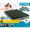 Миниатюра Матрас надувной 152*203*22 см встроенный ножной насос Intex