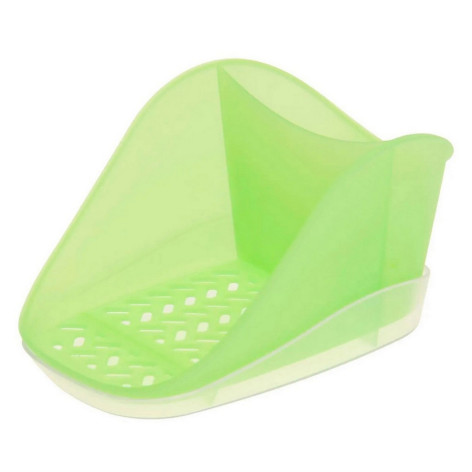 Подставка пластиковая для моющего средства и губки 190х127х102 мм киви Teo plus Berossi