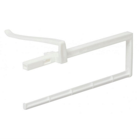 Держатель пластиковый для бумажных полотенец 260х35х107 мм белый Violet