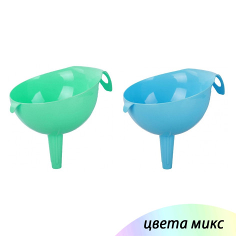 Воронка пластиковая d-100 мм в ассортименте Альтернатива