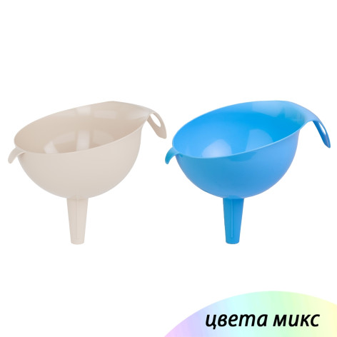 Воронка пластиковая d-125 мм в ассортименте Альтернатива