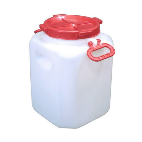 Бак пластиковый  40 л с навесными ручками горловина 215 мм Альтернатива