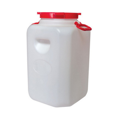 Бак пластиковый  50 л с навесными ручками горловина 215 мм Альтернатива