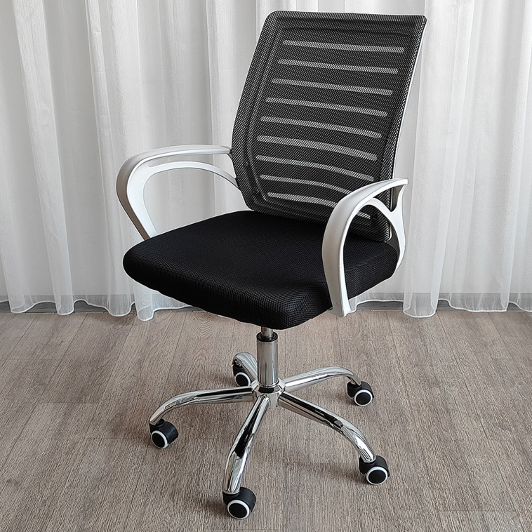 Фото Кресло офисное 91*62*43 см до 120 кг сетка Baizheng