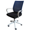 Мини фото Кресло офисное 91*62*43 см до 120 кг сетка синий Baizheng