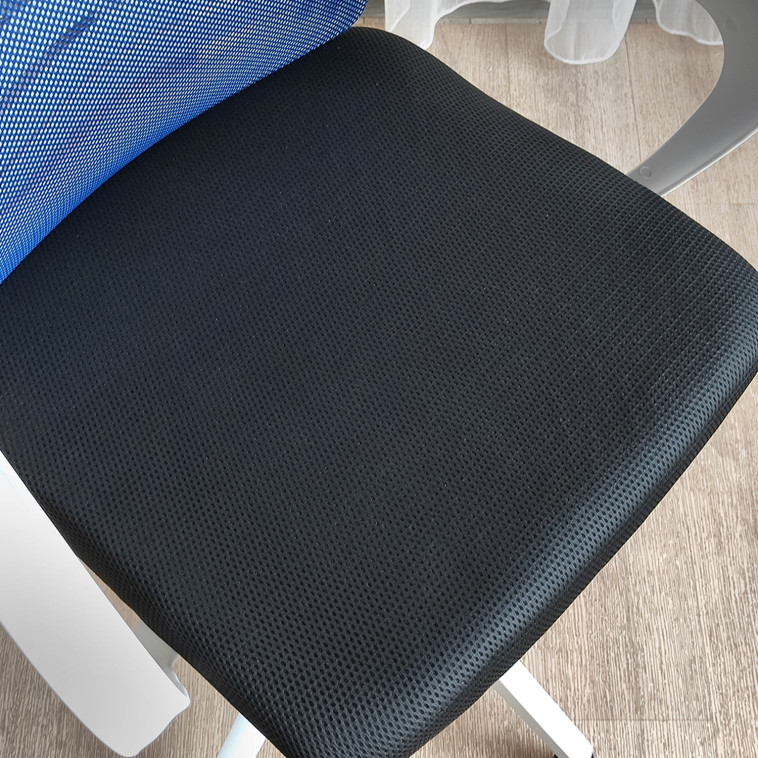 Мини фото №2 Кресло офисное 91*62*43 см до 120 кг сетка синий Baizheng