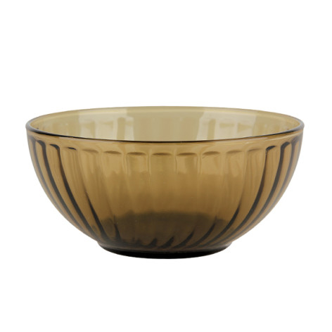 Салатник стеклянный  20 см 600 мл дымка Elica Pasabahce