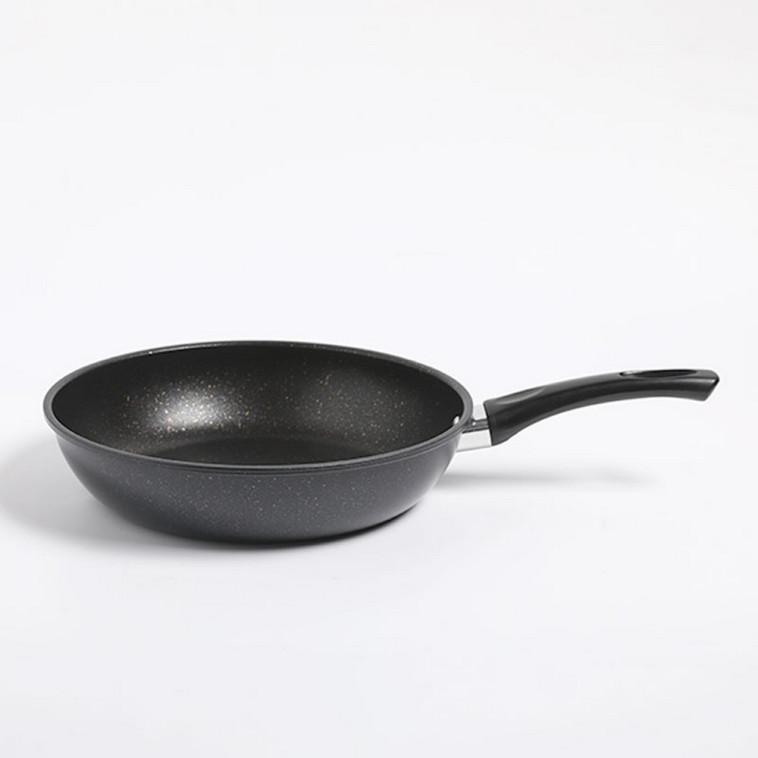 Фото Сковорода алюминиевая 24 см глубокая пластик ручка XM-XJ58-24cm Promo Baizheng