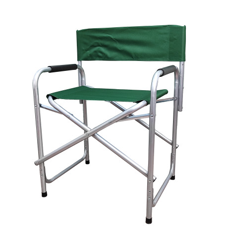 Стул со спинкой туристический складной 54*44*78 см нагрузка 120 кг зеленый Baizheng
