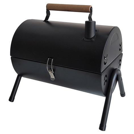 Гриль угольный переносной 38*25*30 см толщина металла 0,8 мм с крышкой BZ-3801/YM-025 Baizheng